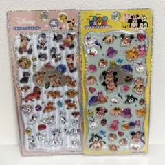 【早い者勝ち☆】Disney プチドロップステッカー 2枚セット 海外製品