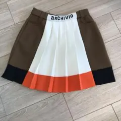 archivio イエロー プリーツスカート 36 - メルカリ