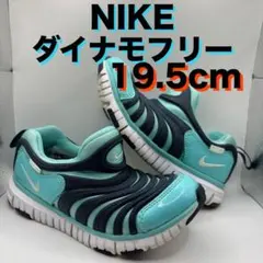 19.5cm NIKE ダイナモフリー　ターコイズ　クリーニング済み