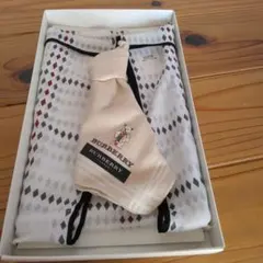 バーバリーとBIGIのハンカチセット 紳士用