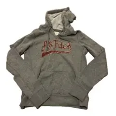 Abercrombie & Fitch パーカー グレー M 海外ガール