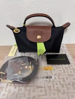 LONGCHAMP ショルダーバッグ ブラック XS