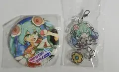 初音ミク　マジカルミライ　2021　缶バッチ　アクリルチャーム