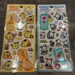 平成ハッピーフォン　サンリオ　 ポムポムプリン　ポチャコ　セット（正規品）