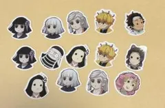 鬼滅の刃　ゆる顔フレークシール　炭治郎　蜜璃