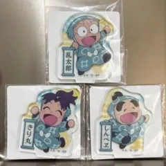 忍たま　ミニアクリルスタンド　乱きりしんセット