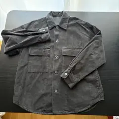 GU コーデュロイCPOシャツ メンズ S