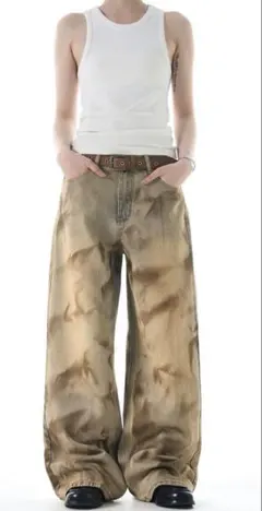 バギーデニム　elev g.e.e.k 地底人オンラインMenes QS86