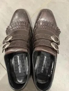 DOLCE&GABBANA ダブルモンク キルト ドレスシューズのサムネイル