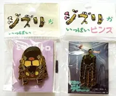 スタジオジブリ　ピンズ　２点セット　ネコバス　　ロボット兵　ラピュタ　トトロ