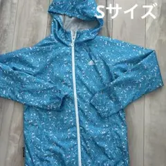 adidas花柄ナイロンパーカー レディースSサイズ○160cm〜美品