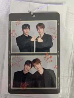 RIIZE 東京ドーム　2カットフォトカードチャーム　ウンソク ソンチャン