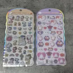 【正規品】 コットンパフィーシール スヌーピー ベイマックス セット