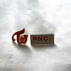 twice once japan official FC入会特典　ピンバッジ