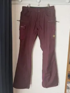 バーガンディ スノーボードパンツ KELLAN