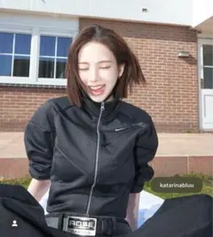 【aespa カリナ着用】NIKE ウィンドランナー ニット ジャケット M