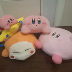 星のカービィ ぬいぐるみ バック 4点セット