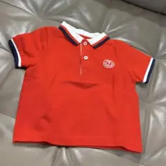A BATHING APE ポロシャツ 赤白 ストライプ - メルカリ
