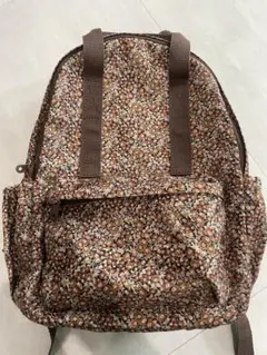 花柄 リュック ブラウン系　H&Mのサムネイル