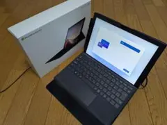 Surface Pro7/ペン・ケース付/公式24H2リカバリ済/カバー破れ有
