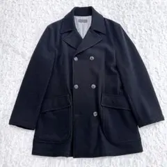 美品バーニーズニューヨーク　ウール&カシミア製ネイビーのピーコート 2026年最新】BARNEYS NEW YORK メンズ ピーコート・ウールコートの人気