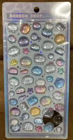 正規品　ボンボンドロップシール　水族館限定　くらげ　クーリア