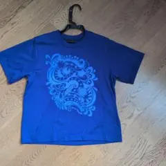 ZUCCa 半袖 Tシャツ ブルー Mサイズ 日本製のサムネイル