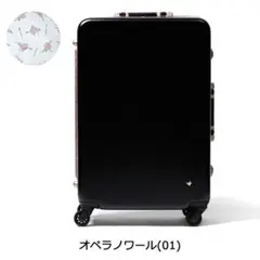 KINASHI CYCLE ×HaNT コラボスーツケース ブラック×ロコガール - メルカリ