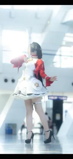 ゼンゼロ アストラ コスプレ ウィッグ武器付き - メルカリ