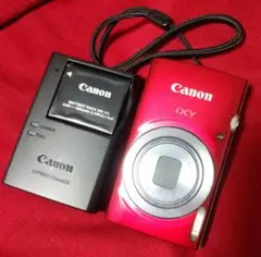 Canon IXY 160 レッド 本体と付属品 - メルカリ