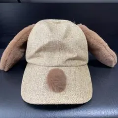 スヌーピーキャップ ベージュ　USJ