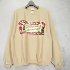 ★新品 キャプテンサンタ スウェット トレーナー ベージュ ジョイマーク Lのサムネイル