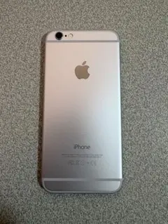 【美品】iPhone6 シルバー 64GB 98%