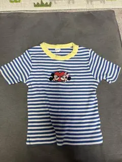 【新品、未使用】 moimoln ミッキー＆ミニー Tシャツ 90cm