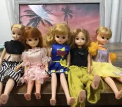 リカちゃん人形 まとめ売り 6体セット - メルカリ