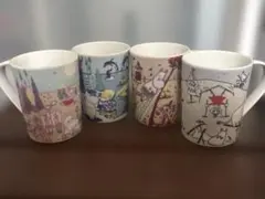 ムーミン　フォーシーズン　マグカップ　4個セット