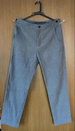 niko and… ニコアンド 起毛 スラックス風 パンツ グレー メンズ M