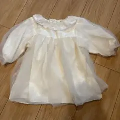 【春服】ベビー　チュールワンピース　セレモニーワンピース