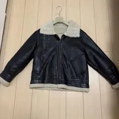 美品　Ungrid フェイクムートンボアブルゾン　Mサイズ