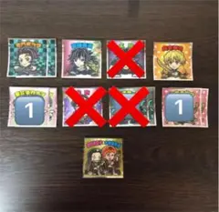 鬼滅の刃マンチョコ ビックリマンシール