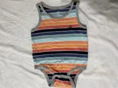 babyGap ボーダー ロンパース 12-18months