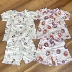 ディズニー 女の子 夏用パジャマ 100 まとめ売り