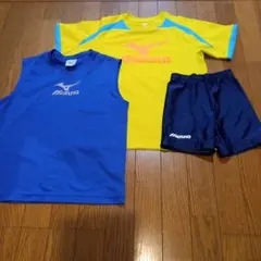 mizunoサッカーウェア3点セット150cm