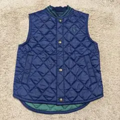Polo Ralph Lauren キルティングベスト ネイビー - メルカリ