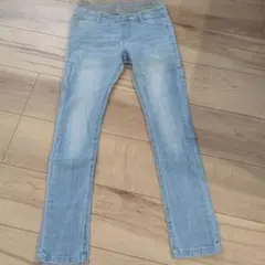【MPS】ストレッチ デニム パンツ ライトブルー 140cm