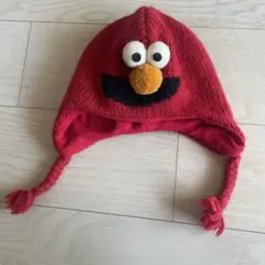 knitwits ニット帽　キッズ　子供　エルモ　3 4 5才　帽子　被りグッズ