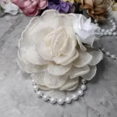 コサージュ 卒園式　卒業式　入園式入学式 結婚式 発表会86