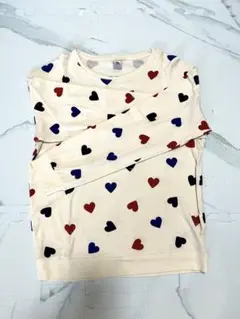 PETIT BATEAU（プチバトー）トリコロールカラー