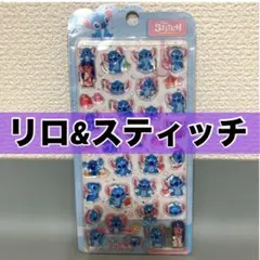 新品　リロ& スティッチ　立体シール　3D ディズニー　正規品　ドロップシール