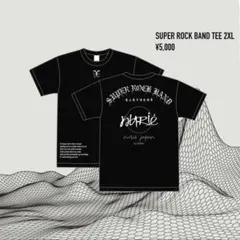nurié SUPER ROCK BAND TEE
